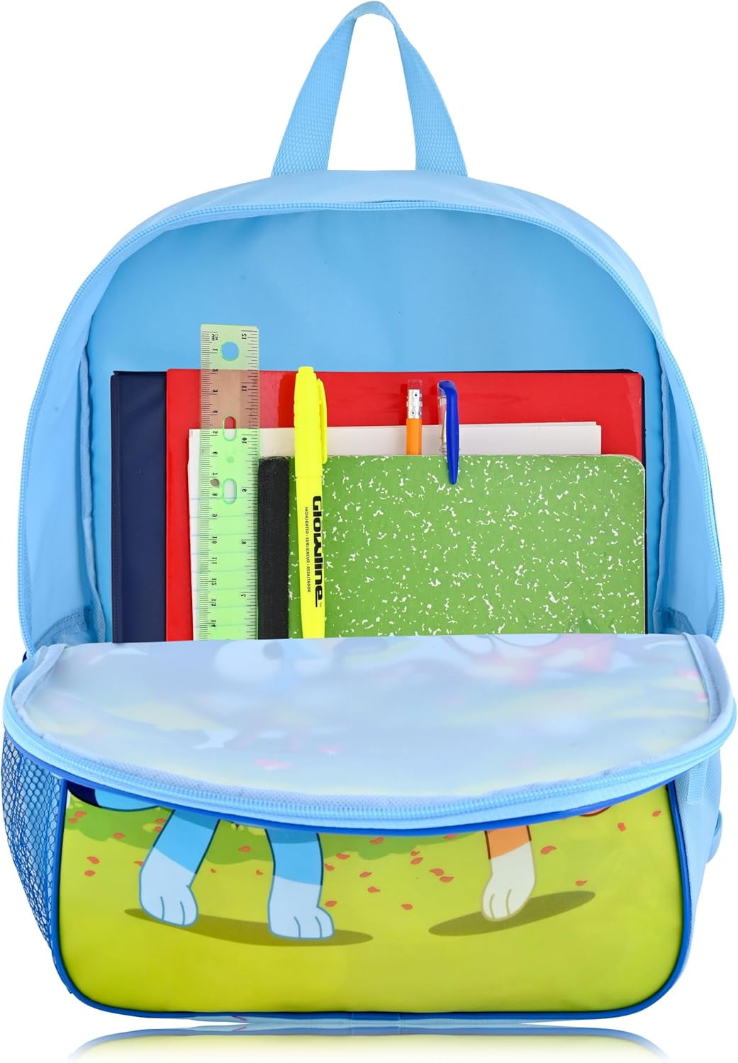 Bluey Backpack With Lunch Box for Kids | Insulated Lunch Bag Lunch Box for Boys, Girls, Toddlers | Backpack for School and Reusable Lunchbox