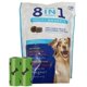 thumbnail image 1 of Masticables Suaves 8 en 1 para Perros, 250 Unidades con 2 Rollos de Bolsas para Desechos, 1 of 2