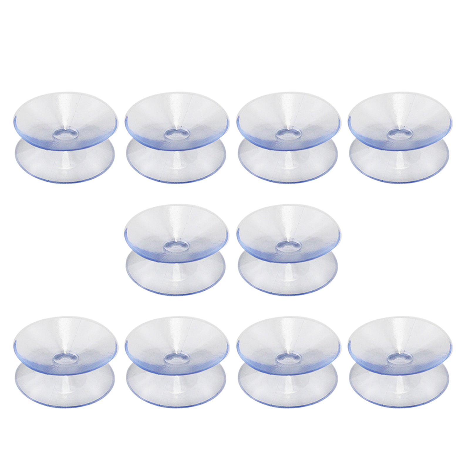 10pcs Suction Cup Sturdy Multifunctional Hanger Pad with Screw for Glass 