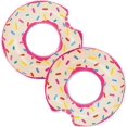 thumbnail image 3 of Donut Inflatable Tube Donut Pool Floats Inflatable Adult Donut Raft Rings Swim Pool Party, 42" X 39", 3 of 5