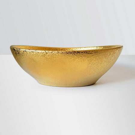 Juvia Oro Imperial Golden Vessel Bathroom Sink