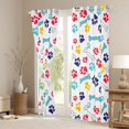 thumbnail image 3 of Erosebridal Cat Dog Print Black Out Curtains for Girl, Kawaii Cartoon Curtains Pack of 2 (42x63 Each), 3 of 6