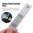 thumbnail image 3 of OULII 1Set Acrylic Vinyl Record Player Needle Distance Ruler Calibration Tool White 15.5X1.4X0.1In, 3 of 8