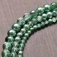 thumbnail image 4 of U8MO 4mm 6mm 8mm Round Metallic Color Plated Smooth Crystal Glass Loose Beads lot-0#Metal Mixed-6mm/50pcs, 4 of 7