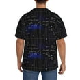thumbnail image 3 of Kdxio Men'S Hawaiian Shirt For Men Short Sleeve Shirt Mathematica Science Summer Casual Holiday Beach Button Down T-Shirts, 3 of 5