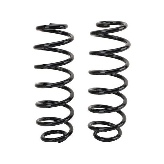 Rear Coil Spring Set 2 Piece - Compatible with 2005 - 2006, 2008 - 2009, 2011 - 2015 Volkswagen Jetta Sedan 2.0L 4-Cylinder 2012 2013 2014