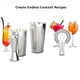 thumbnail image 3 of Conjunto de Coctelera Conjunto Profesional de Coctelera Boston,Colador de Cócte 8 Piece Suministros Premium Barras de Acero Inoxidable para la Experiencia Increíble Mezcla Cóctel, 3 of 5