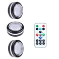 thumbnail image 4 of Lámpara Rgb Con Control Remoto, Pequeña Lámpara De Decoración Rgb Redonda Con Brillo Ajustable, Lámpara De Ambiente De Decoración Led Pegada Yuarrent HA014313-00, 4 of 7