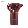 thumbnail image 2 of Utensilios Cocina Silicón con soporte Kochstelle, color Vino 12 piezas Kochstelle UT002100V, 2 of 5