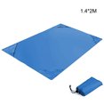 thumbnail image 2 of Portable Folding Beach Blanket Lightweight Waterproof Sandproof Mini Picnic Mat, 2 of 2