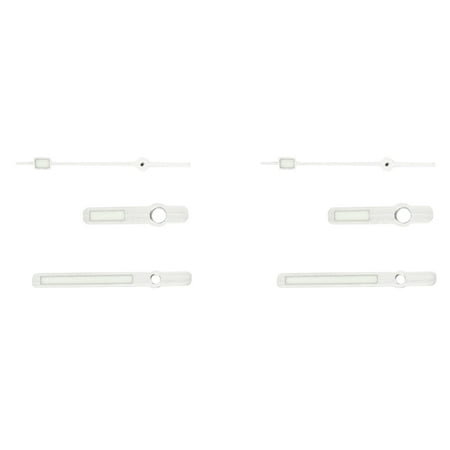 

2X 62MAS Solid Watch Hands Fit NH35 NH36 ETA2824 2836 ST2130 Movement Japan C3 Super Green Three-Dimensional