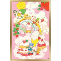 The World of Strawberry Shortcake - Rainbows and Friends Wall Poster, 22.375" x 34" Framed