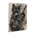 thumbnail image 2 of 500 PCS Funny Black Cat'S Guitar Time - 500 Piece Vibrant Jigsaw Puzzle,Wonderful Imagination,Enjoy The Puzzle Solving Process,Classic Animal Wooden Puzzle Game,Creative Activity Hobbies For Adults, 2 of 6