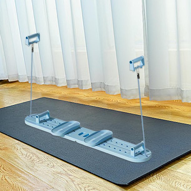 de barra para flexiones de brazos, equipo de fitness para ejercicios de entrenamiento de fuerza Azul