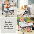 thumbnail image 3 of Summer by Ingenuity Pop 'N Sit Portable Infant Booster Seat, Grey, 6+ Months, 3 of 13