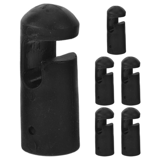BRIGHTFUFU 6 cubiertas universales para postes de trampolín para mini trampolines. Piezas de plástico resistentes al desgaste para postes de protección.