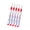 Red, variant on Pack of 5 Waterproof Industrial Markers Marking Pen with Quick Dry Inks for Hole Labeling on Concrete Plastic Materials
