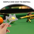 thumbnail image 3 of OUNONA 2Pcs Silver Aluminium Pool Bridge Billiard Cue Rack Stick Holder for Home Use Durable Lightweight, 3 of 8