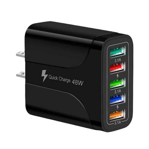 jovati Chargeur mural USB 5V 2.1A Adaptateur secteur Chargeur de
