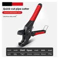 thumbnail image 2 of Pipe Scissors Pvc Pipe Cutter Hot Melt Water Pipe Cutter Water Pipe Scissors Plumbing Tools ,Easy to Use, 2 of 6