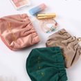 thumbnail image 6 of Vintage For Women Multifunctional Simple Small Velvet Travel Toiletry Bag Storage Bag Women Cosmetic Bag Lipstick Case COFFEE, 6 of 8