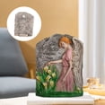 thumbnail image 1 of Decoración Jardín Fiudx Pastorales Retro Flor Hadas Ángel Relieve Pared Resina Artesanía, 1 of 7