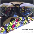 thumbnail image 2 of Gafas Motocross Máscara Lente Negro Verde Cascos Esquí Googles TPU PC para Bicicleta Bici (D), 2 of 8