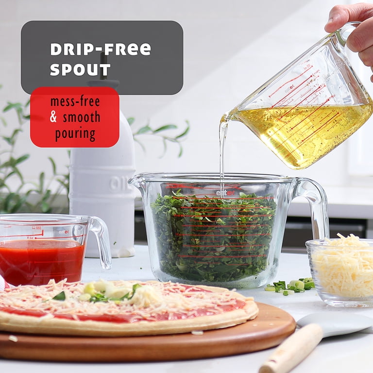 Lammaloe 3-Piece Borosilicate Glass Measuring Cup Set photo 8