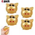 thumbnail image 2 of Anti-stress Decompression Splat Ball Vent Toy Smash Various Styles Pig Toys 4pcs, 2 of 5