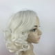 thumbnail image 5 of Birdcage De La Vendimia Blanco Velo De Novia De La Boda Accesorios Clip Del Peine Del Pelo Del Pelo Sunnimix el pelo Fascinator del velo, 5 of 8