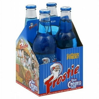 Frostie Caffeine-Free Blue Cream Soda, 12 fl. oz.- 24 Case Pack