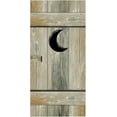 thumbnail image 2 of Beistle Outhouse Door Cover All-Weather Multicolor Plastic Decoration, 2 of 2