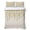 Yellow, variant on Twin Quilt Set 68''x86'', Weeping Flowers Lightweight Summer Bedspread Coverlet Set with 2 Pillow Shams, Yellow Grey Spring Floral Rustic Burlap Breathable All Season Quilt Bedding for Dorm/Bedroom