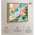 thumbnail image 3 of Art Remedy Bright Tropical Art Canvas, 16" x 16", Gold Frame, Wildflower Meadow I, 3 of 7