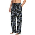 thumbnail image 6 of Naloa Sunflowers Pajama Pants Men, PJ Bottoms, Sleep & Lounge Pants-XX-Large, 6 of 6
