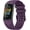 1-Deep purple, variant on Sport Bands Compatible with Fitbit Charge 5, Adjustable Breathable Soft Silicone Sport Replacement Watch Band Straps Wristbands Bracelet for Charge 5 Activity Tracker Women Men