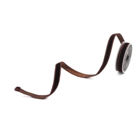 .75" Velvet Luster Ribbon: Chocolate Brown (10 Yards)