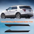 thumbnail image 3 of Kojem For 11-19 Ford Explorer Windshield Outer Trim Pillar Molding Right Left Gloss, 3 of 16
