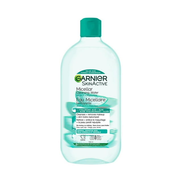 Garnier Micellar Water, Makeup Remover, All-In One Cleanser, 700 mL