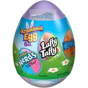NESTLE Easter Scrambled Egg Hoppin' Nerds, Laffy Taffy & Runts Candy Variety Pack 6 oz. Plastic Container