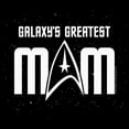 thumbnail image 2 of Junior's Star Trek: The Original Series Galaxy's Greatest Mom Graphic Tee Black Small, 2 of 3