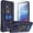 Blue, variant on Xilaimitoo Phone Case for Moto G Power 2021, with Slide Camera Cover , 360 Full Body Military-Grade Phone Case with Kickstand for Moto G Power 2021