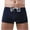Dark Blue, variant on Lolmot Swimming Briefs for Men, Men's Sexy Low Waist Solid Color Drawstring Quick Dry Swimming Briefs Beachwear Swimming Trunks