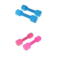 thumbnail image 1 of 4pcs Niños Deportes Al Aire Libre Con Mancuernas Fitness Patio De Juegos Ejercicio Juguetes Azul / Rosa Sunnimix Pesas de ejercicio para niños, 1 of 8
