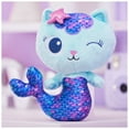 thumbnail image 4 of Gabby’s Dollhouse, 8-inch MerCat Purr-ific Plush Toy, 4 of 8