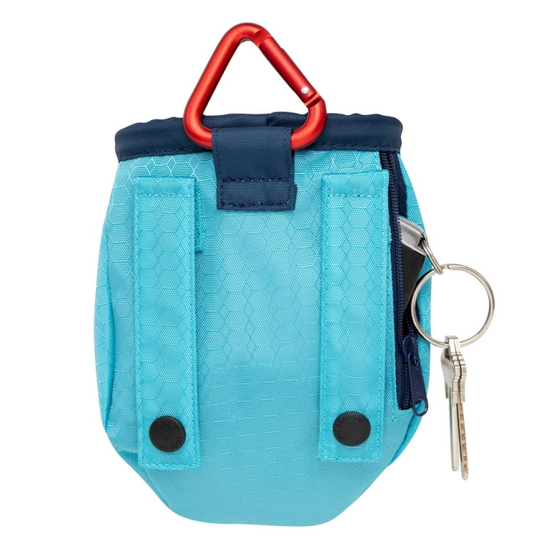 Kurgo Go Stuff It Dog Treat Bag Training Treat Pouch Bag for Dogs Treat Pouches for Pets Hands Free Pouch Waist Reflective Includes Carabiner Coastal Blue Walmart