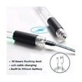 thumbnail image 4 of LED Light Emitting Drumsticks 15 Colour Gradient USB Rechargeable+Switch Electronic Drumsticks for, 4 of 5