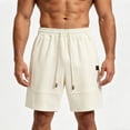 thumbnail image 4 of Byworldtasic Men's Sweat Shorts Baggy Sweatpants Lounge Sweat Loose Shorts Workout with Pockets, 4 of 5