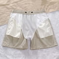 thumbnail image 3 of Maean Big and Tall Shorts for Mens 5 Inch Sport Shorts Elastic Waistband Lounge Running Gym Shorts M-3XL, 3 of 6