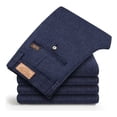 thumbnail image 4 of Pantalón Recto Casual De Hombre De Algodón Y Lino Stretch, 4 of 8